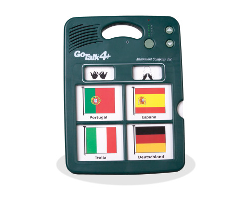 Комунікатор GoTalk 4+ з підтримкою до 20 мовних повідомлень