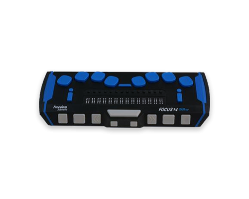 Focus 14 Blue 5th Gen — кишеньковий дисплей Брайля на 14 клітинок