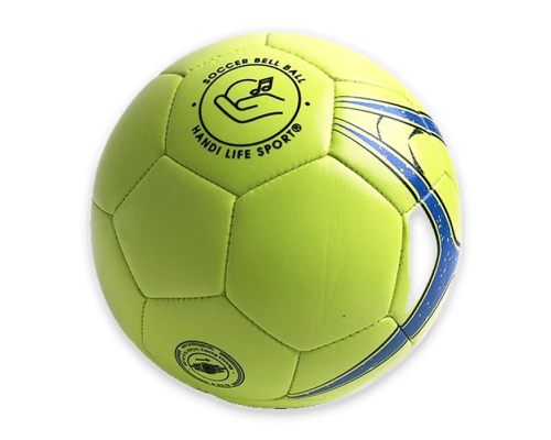 Футбольный мяч с колокольчиками Soccer Bell Ball — долгий звук и неоновый цвет