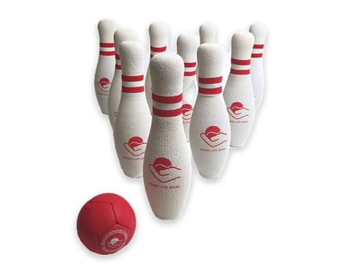 Набір для боулінгу Ten-Pin Bowling Soft: 10 м'яких кеглів і м'яч