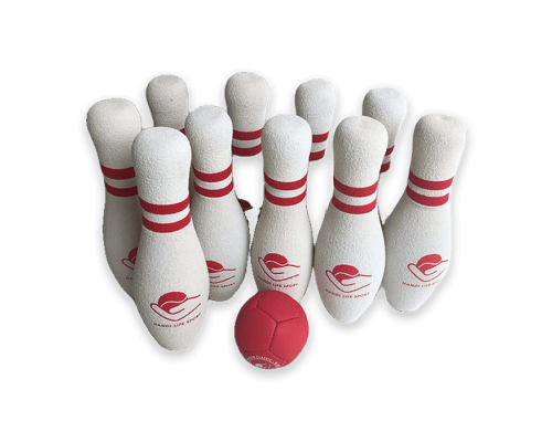 Набір для боулінгу Ten-Pin Bowling Soft: 10 м'яких кеглів і м'яч