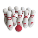 Набір для боулінгу Ten-Pin Bowling Soft: 10 м'яких кеглів і м'яч