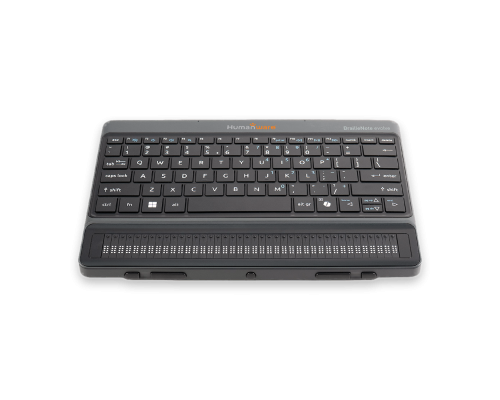 BrailleNote Evolve QT40 — компьютер с Windows 11, клавиатурой QWERTY и дисплеем Брайля на 40 ячеек