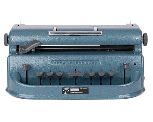 Механическая пишущая машинка шрифтом Брайля Perkins Brailler