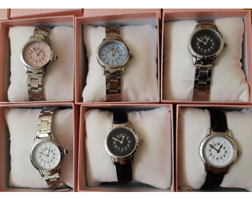 Кварцевые женские наручные часы с тактильными метками HV-TQ