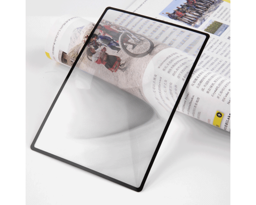 Гибкая линза Френеля формата 12 x 18 см.