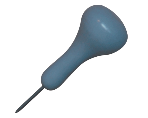 Грифель для письма по Брайлю с округлой рукояткой