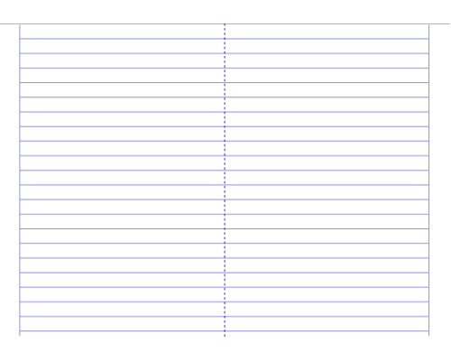 Тетрадь для слабовидящих в линейку 18 листов