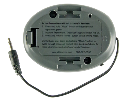 Wireless Receiver — приёмник, который превращает беспроводную кнопку AbleNet в обычную кнопку со штекером 3,5 мм