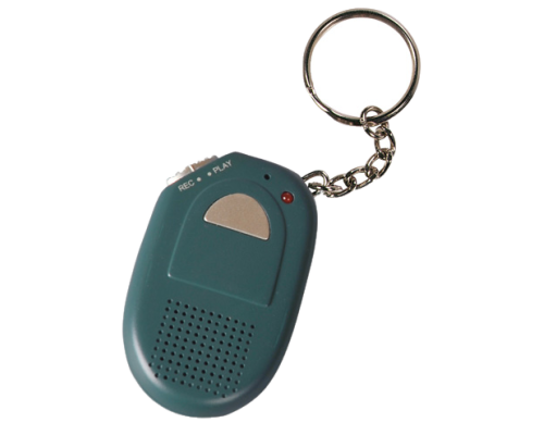 Key Chain Talker — брелок-коммуникатор: одна фраза до 8 секунд всегда с собой