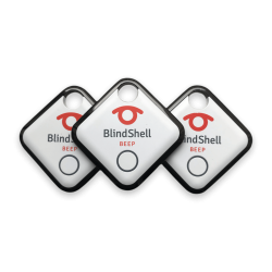 Набор трёх звуковых брелоков BlindShell Beep