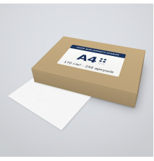 Брайлівський папір A4 170 г/м² для сліпих, 250 аркушів