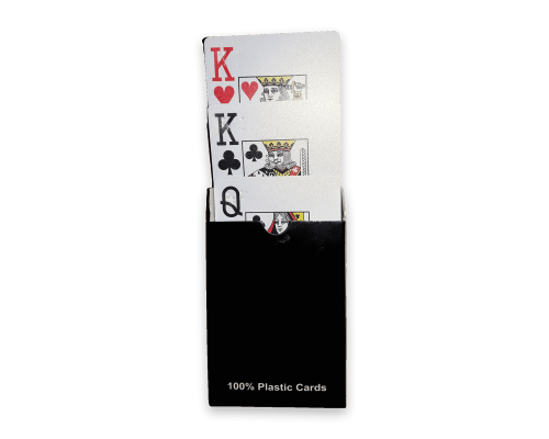 Гральні карти для сліпих «Poker klub» — Брайль і збільшені позначки, 36 або 52 карти