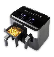 Подвійний аерогриль з голосом для незрячих Talking Double Air Fryer