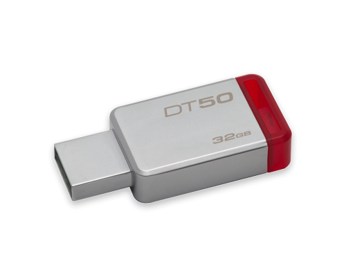 Флешка Kingston DT50 32 ГБ — для аудиокниг на плеер, радио или читающую машину