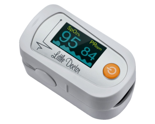 Пульсоксиметр Little Doctor MD300 с крупными яркими цифрами