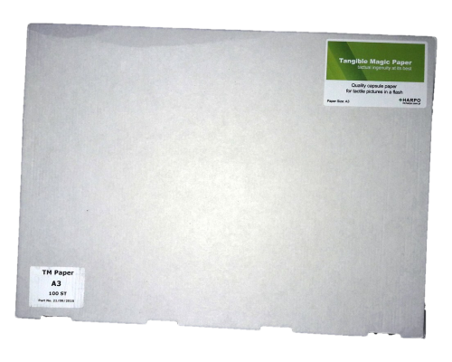 Tangible Magic Paper A3 — капсульний папір для PIAF, витримує кілька проходів