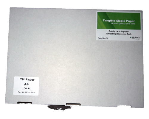Tangible Magic Paper A4 — капсульний папір для PIAF, витримує кілька проходів