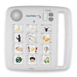 Коммуникатор QuickTalker FeatherTouch 12 на 48 сообщений, AbleNet