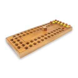 Настольная игра «Гонки короны» для незрячих детей