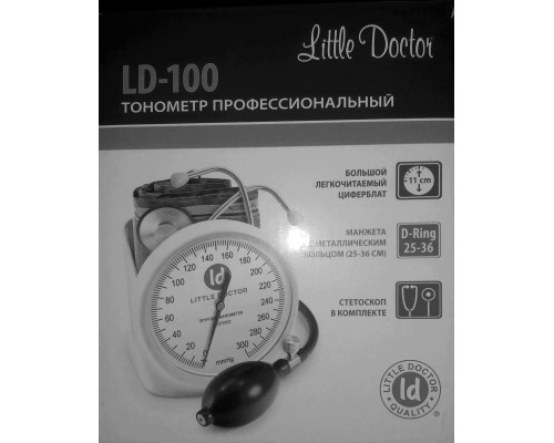 Механический тонометр LD-100 с большим циферблатом 11 см