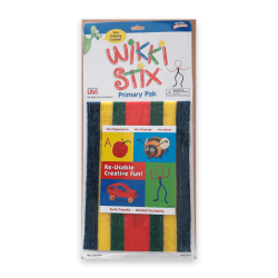 Стикеры Wikki Stix для тактильных рисунков, 48 полосок