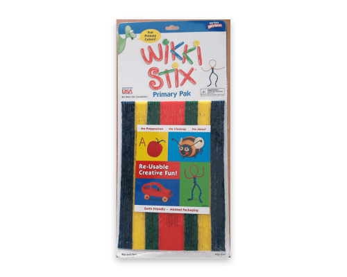Wikki Stix — липкі смужки для тактильних схем і малюнків для незрячих дітей