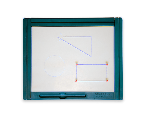 DraftsMan (CareTec) — рельефные чертежи и рисунки для слепых на плёнке A4