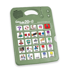 Коммуникатор GoTalk 20+ Lite Touch на 105 сообщений, лёгкое нажатие
