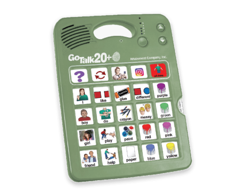 Комунікатор GoTalk 20+ Lite Touch — 105 повідомлень і кнопки в 5 разів чутливіші