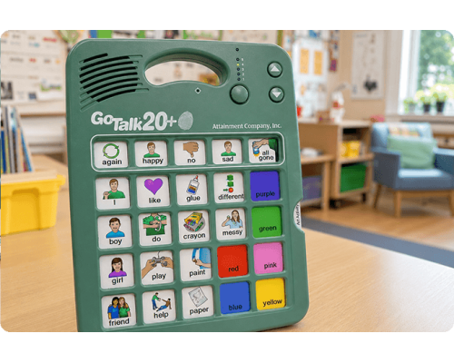 Комунікатор GoTalk 20+ Lite Touch — 105 повідомлень і кнопки в 5 разів чутливіші