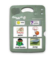 Коммуникатор GoTalk 4+ Lite Touch на 22 сообщения, лёгкое нажатие