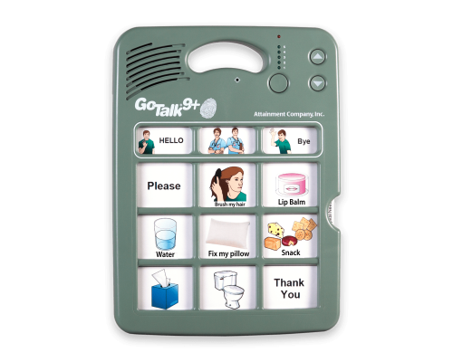 Комунікатор GoTalk 9+ Lite Touch — 9 кнопок, 5 рівнів і чутливість у 5 разів вища