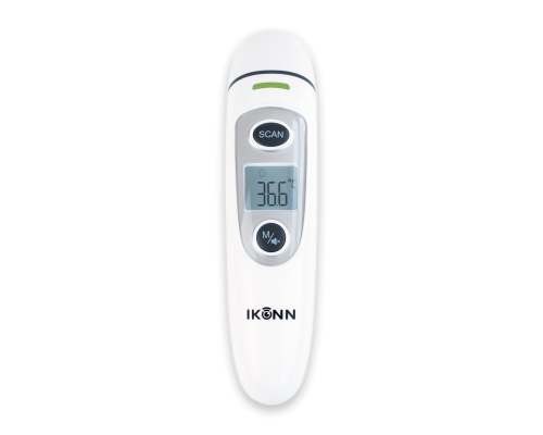 Інфрачервоний термометр IKONN TF-1 — лоб, вухо і предмети, голос через контролер