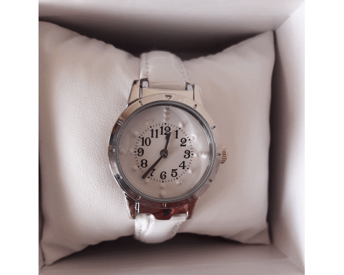 Кварцевые женские наручные часы с тактильными метками HV-TQ