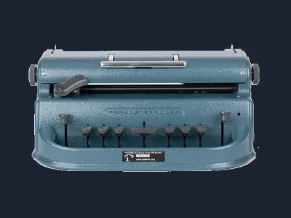 Друкарська машинка Брайля Perkins Classic