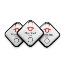 Набор трёх звуковых брелоков BlindShell Beep