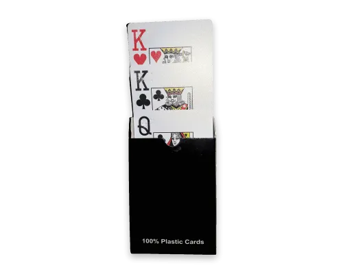 Гральні карти для сліпих «Poker klub» — Брайль і збільшені позначки, 36 або 52 карти